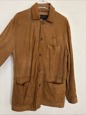 Golden Bear Sportswear Suede Leather Chore Jacket Nutshell